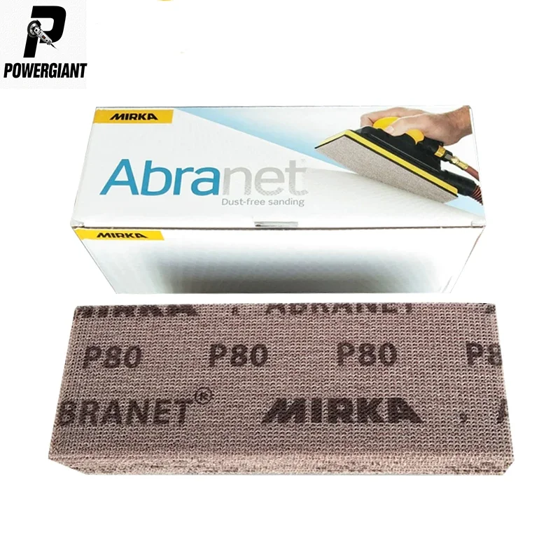 Прямоугольная флокированная наждачная бумага mirka