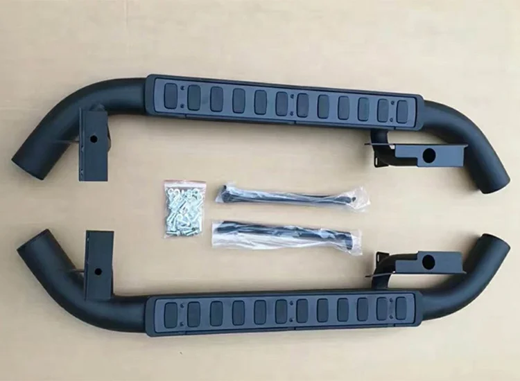 Белые, черные железные подножки nerf - Фотография_5