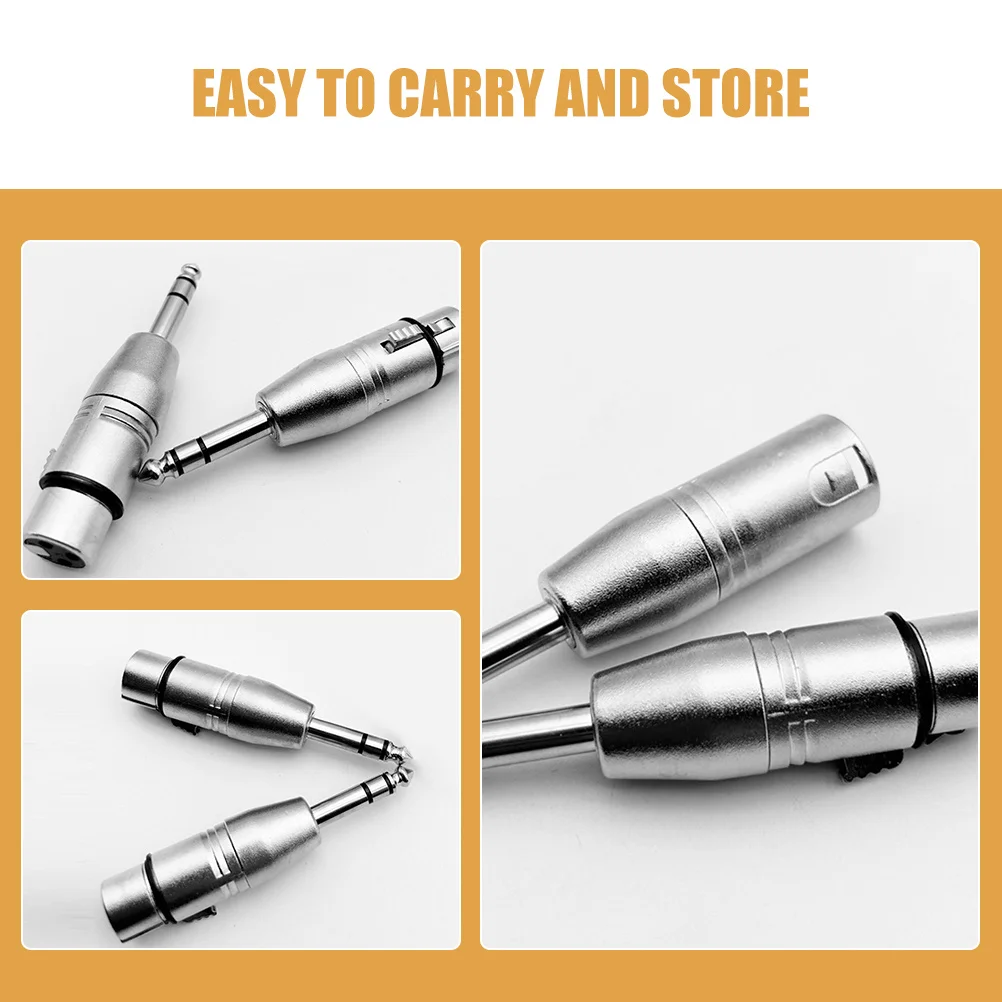 Сбалансированные аудиоадаптеры trs «папа» к разъему xlr для микрофона - Фотография_3