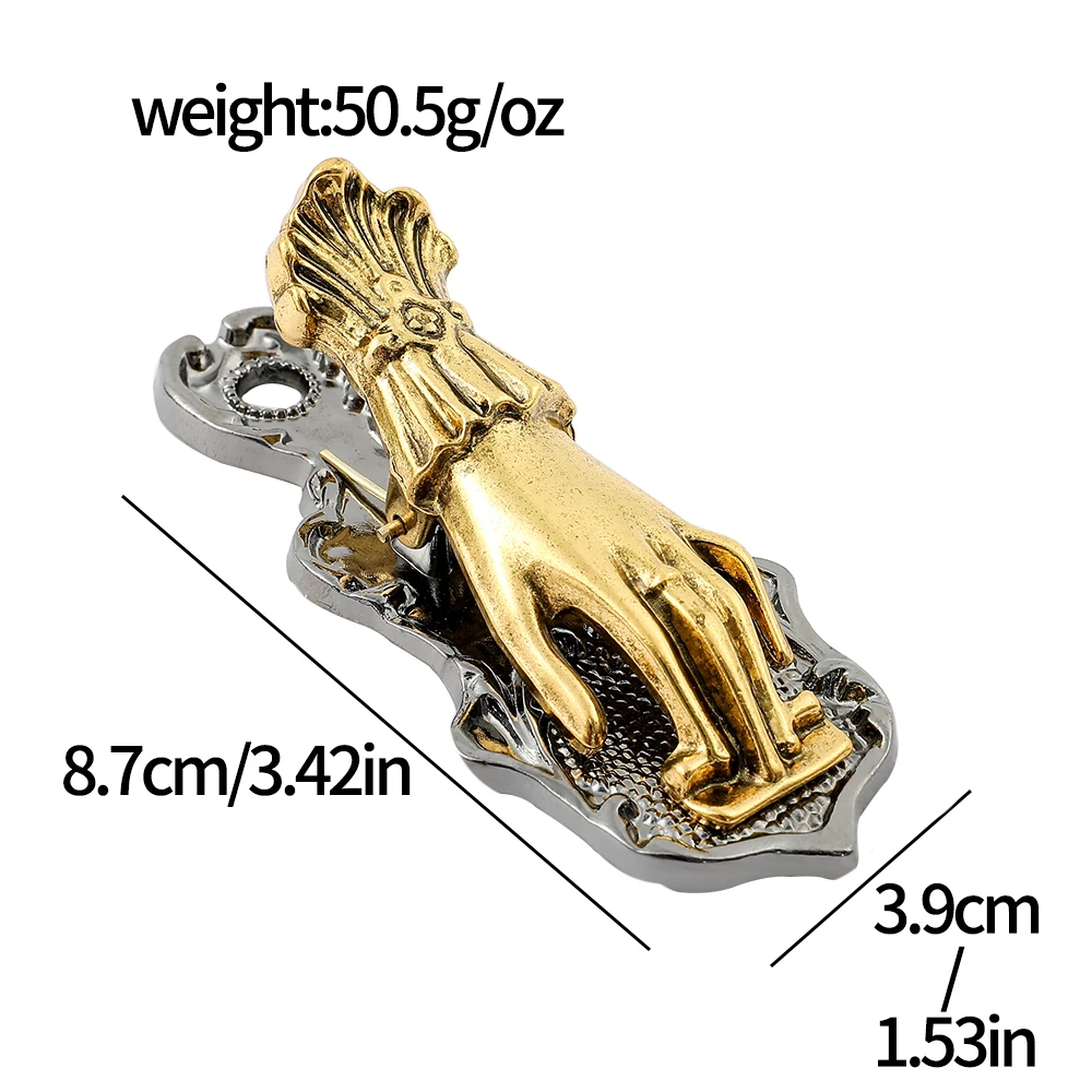 Металлический держатель для закладок в форме руки для учителя - Фотография_2
