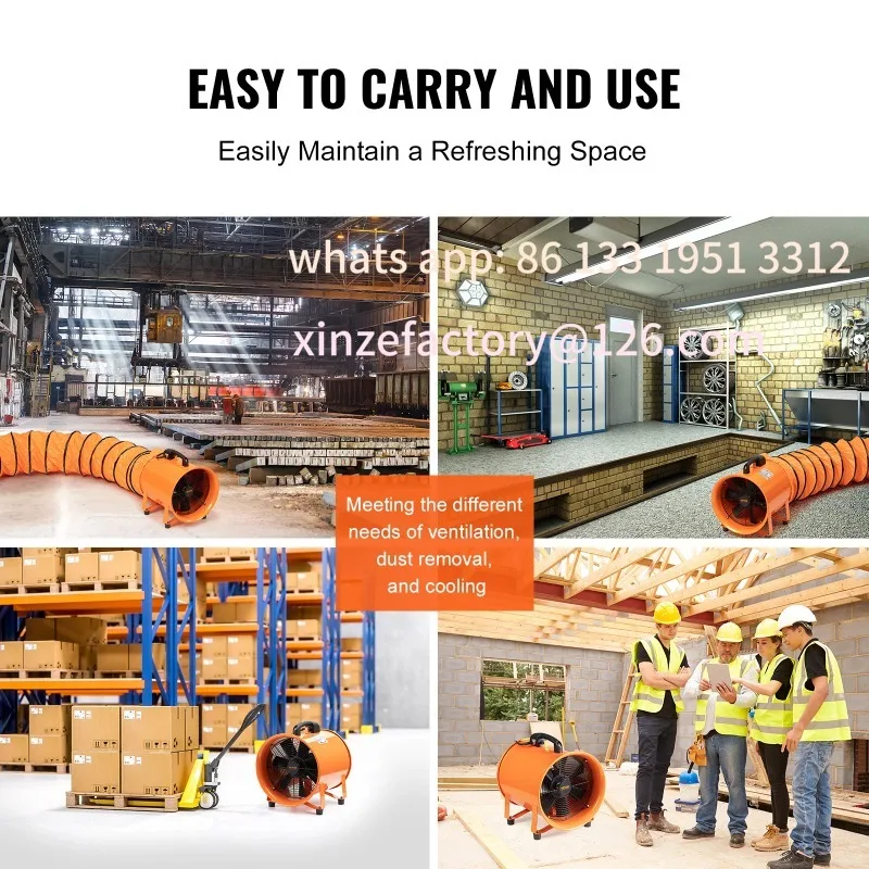 Настраиваемый воздуховод с канальным шлангом из пвх 10 м - Фотография_6