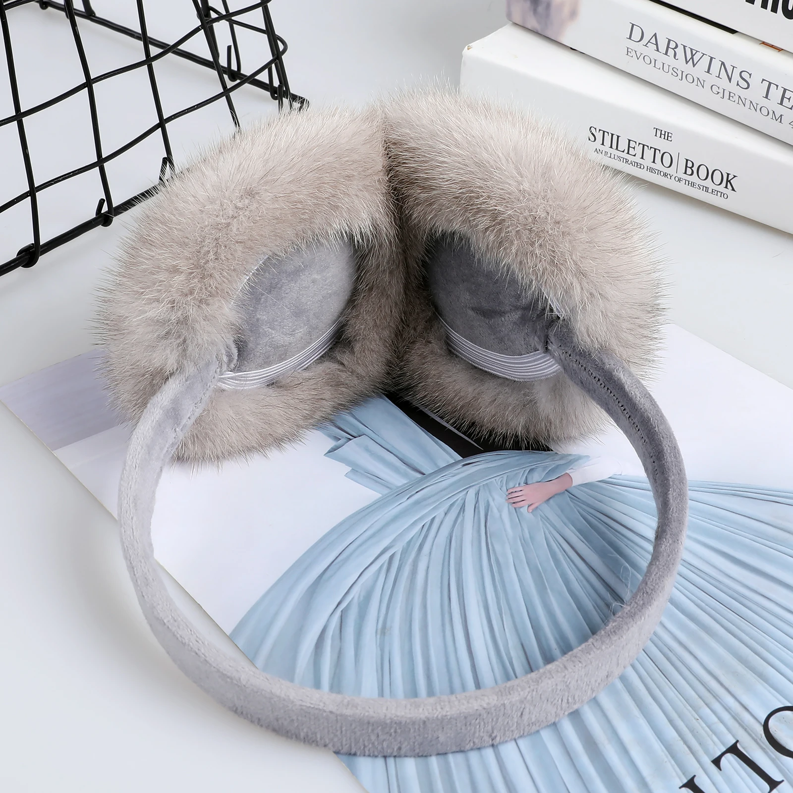 Роскошные зимние модные наушники - Фотография_5