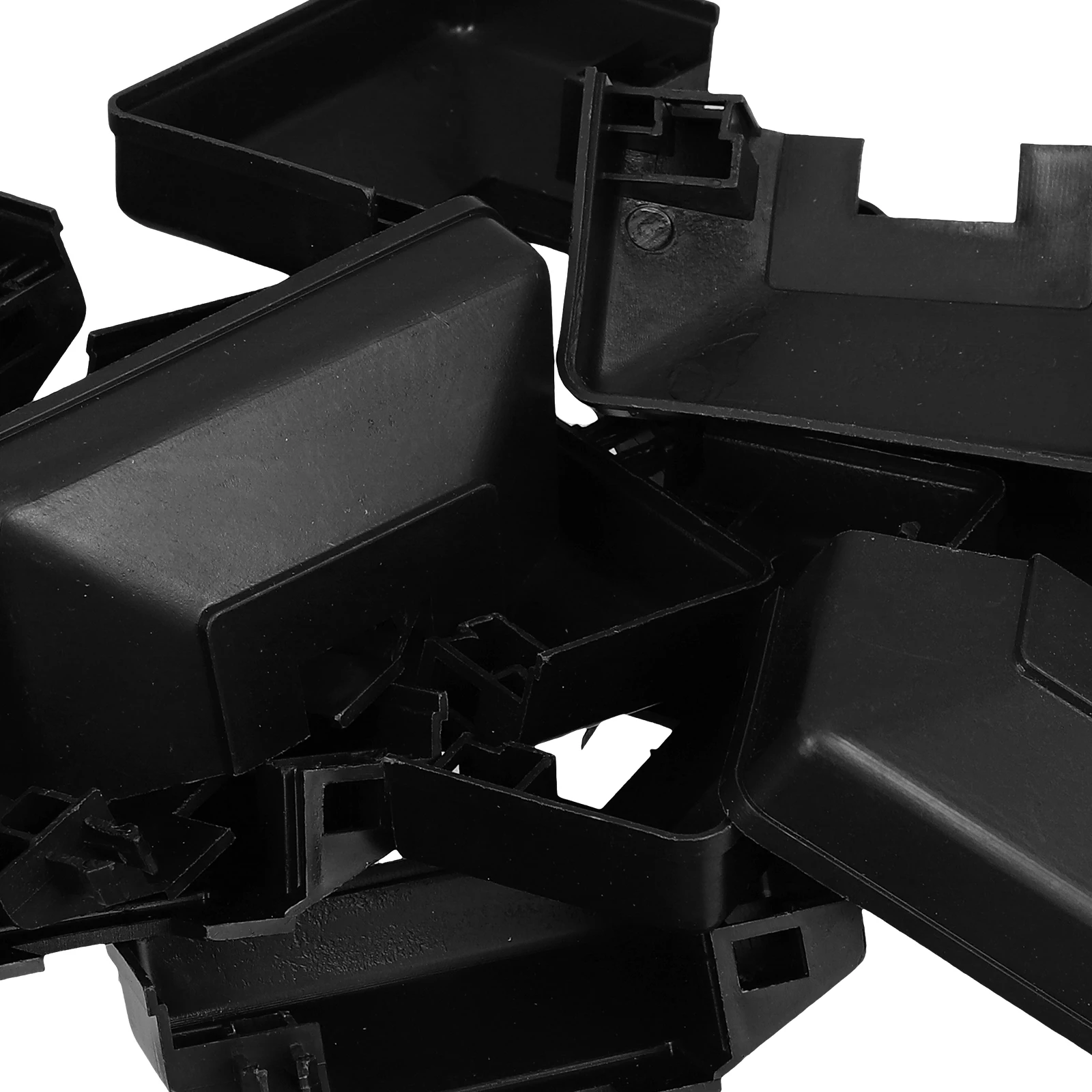 Черная пластиковая разделенная опорная крышка - Фотография_2