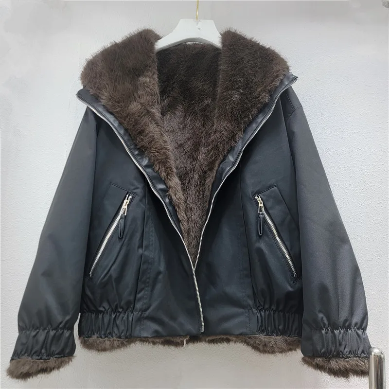 Парки женские короткие пальто куртки - Фотография_3