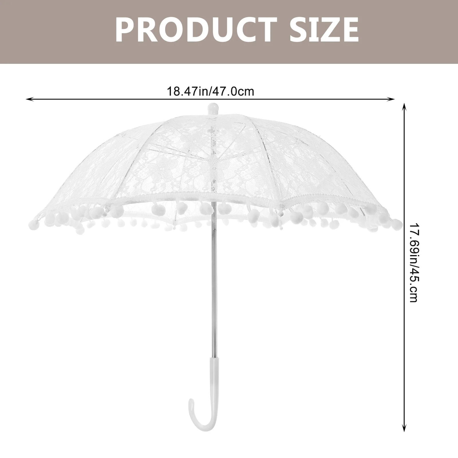 Свадебный кружевной зонтик - Фотография_4