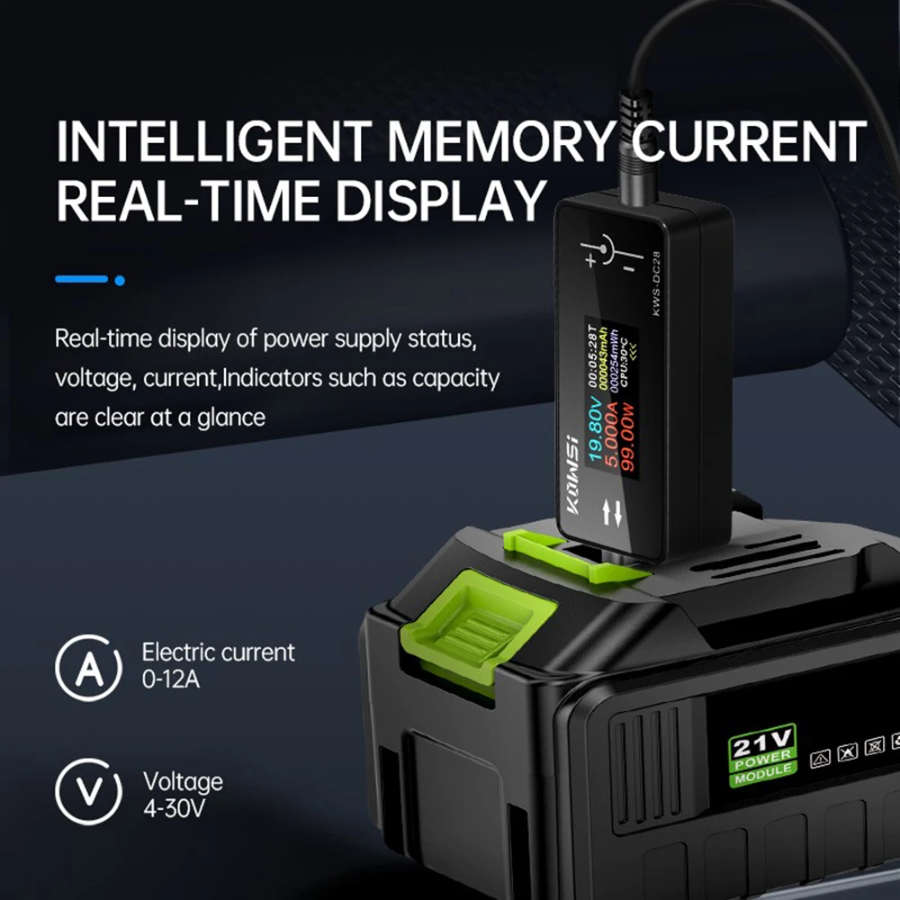 Kws-dc28 тестер type-c цифровой - Фотография_5