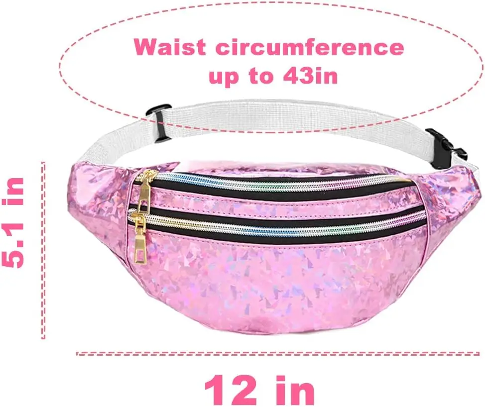 Поясная сумка с голографическим - Фотография_3
