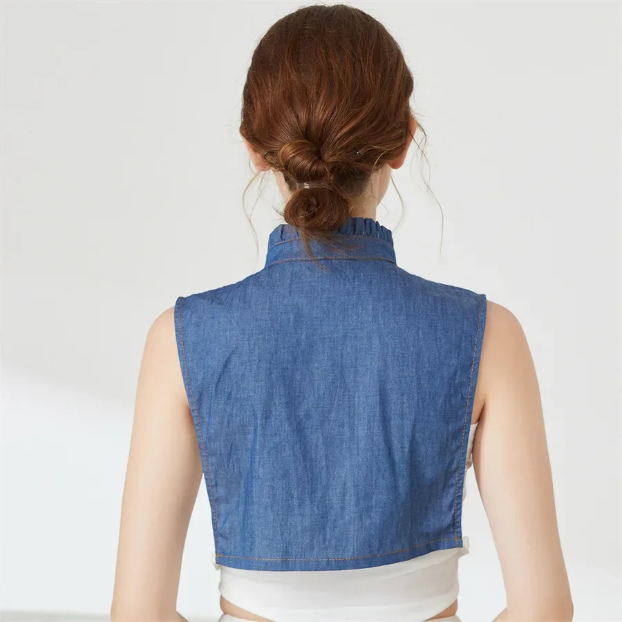 Женский кружевной воротник-стойка - Фотография_2