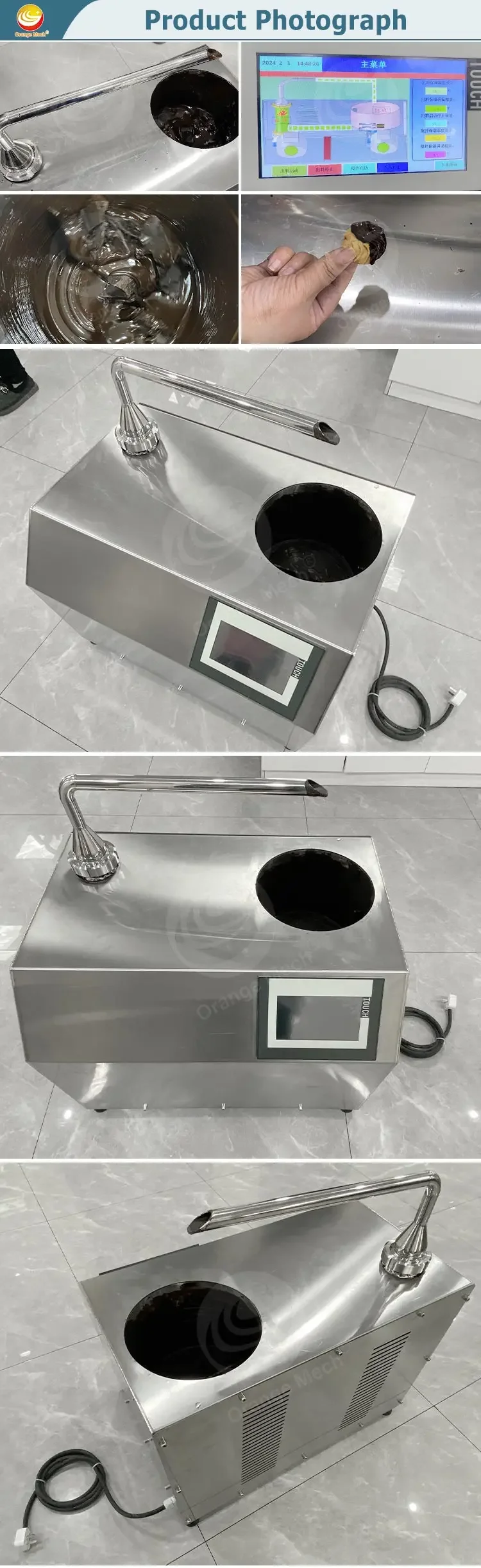 Настольный капельный фонтан для шоколада - Фотография_5