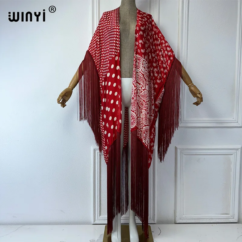 Winyi кимоно, летнее пляжное бикини