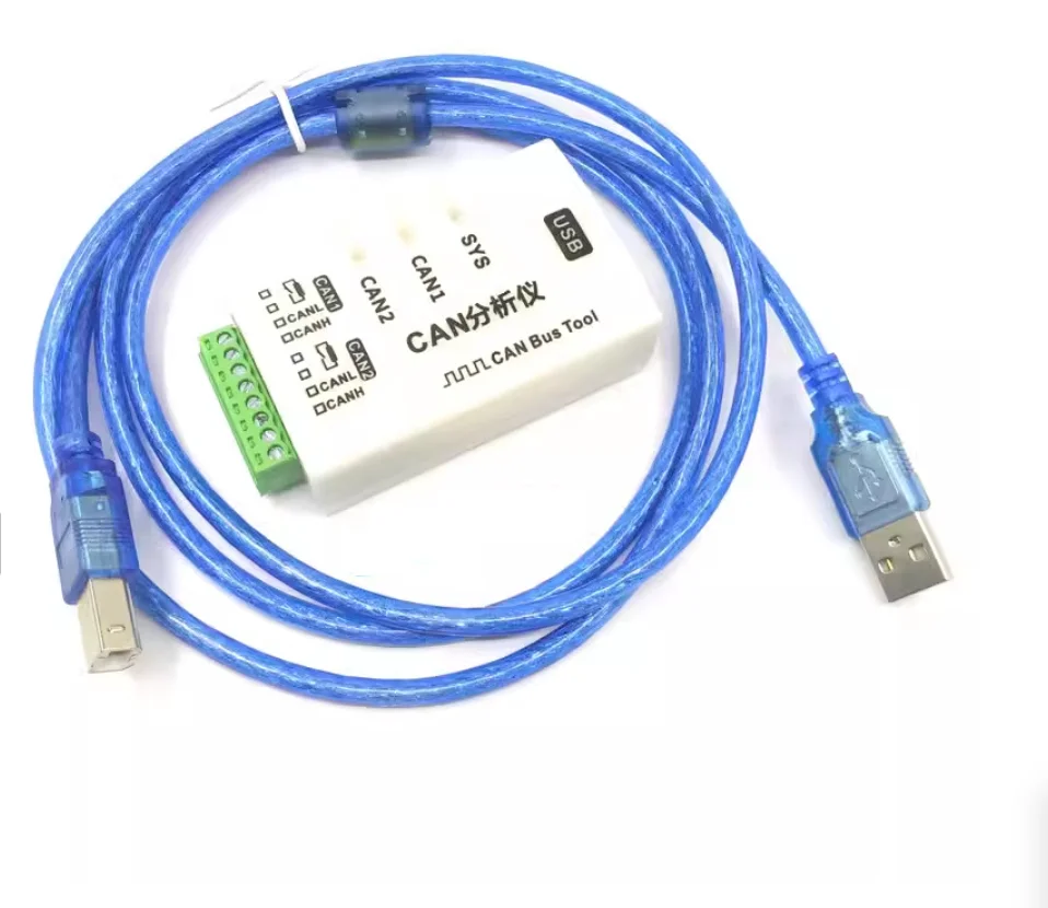 Анализатор can-шины canopenj1939 usbcan-2a адаптер usb-can