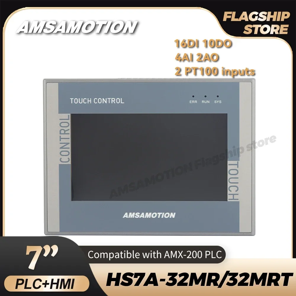 Новый 7-дюймовый hmi plc amsamotion