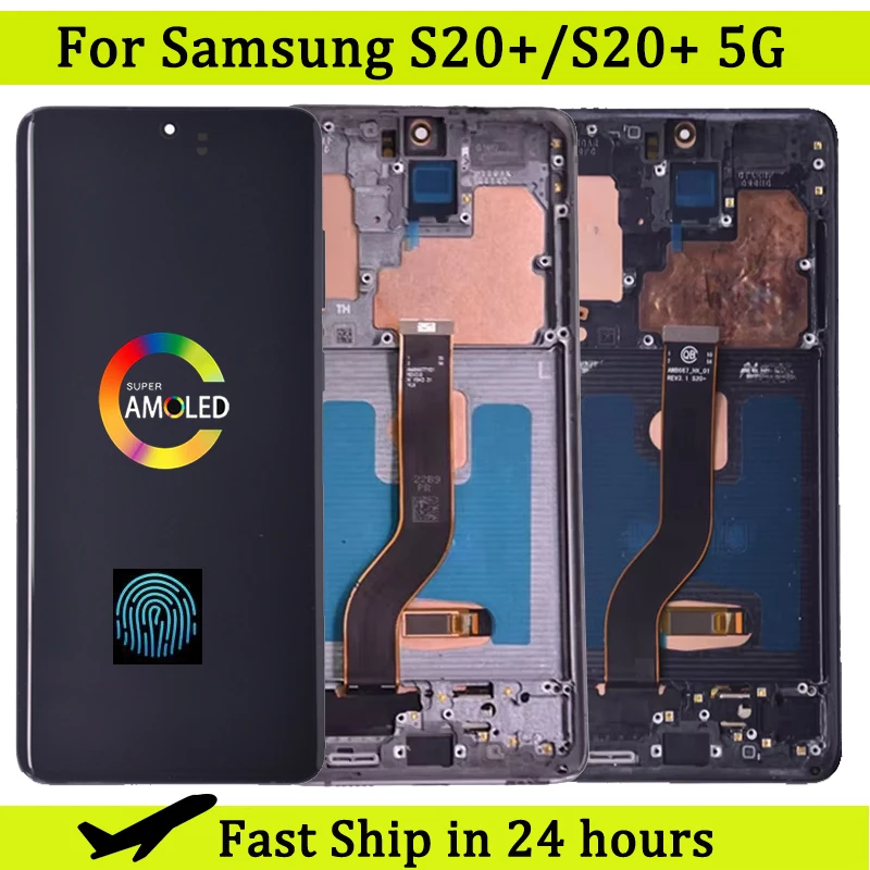 6,7-дюймовый amoled жк-дисплей для samsung s20 plus