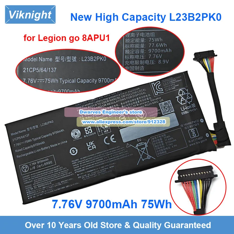 Новый аккумулятор l23b2pk0