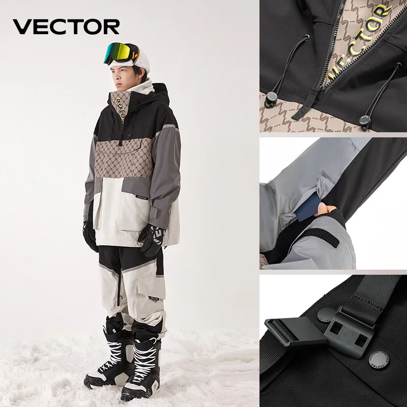 Vector лыжная одежда женский мужской - Фотография_5