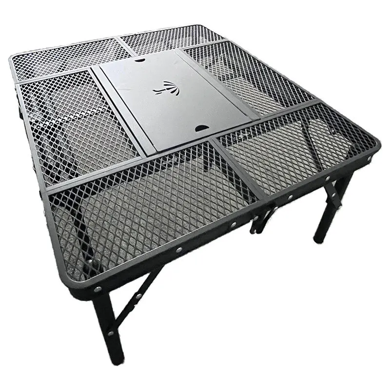 Уличный стол, сетчатый портативный складной стол для пикника - Фотография_3