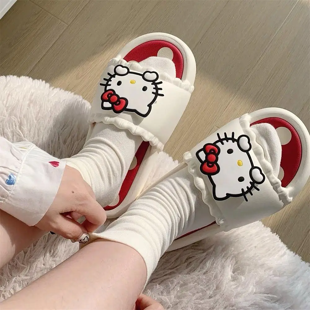 Sanrio hello kitty cat тапочки - Фотография_5