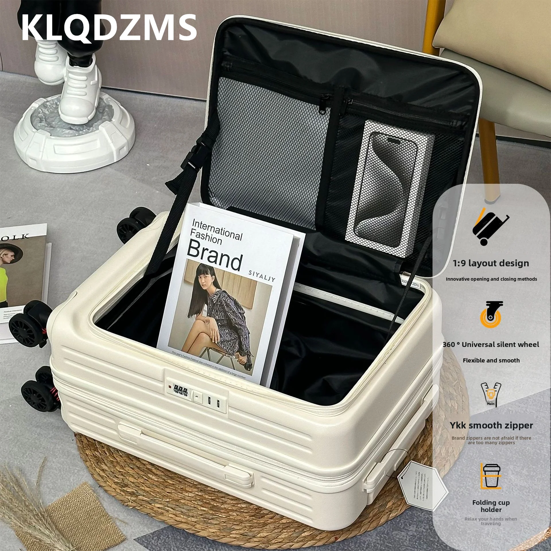 Klqdzms высококачественный чемодан - Фотография_4