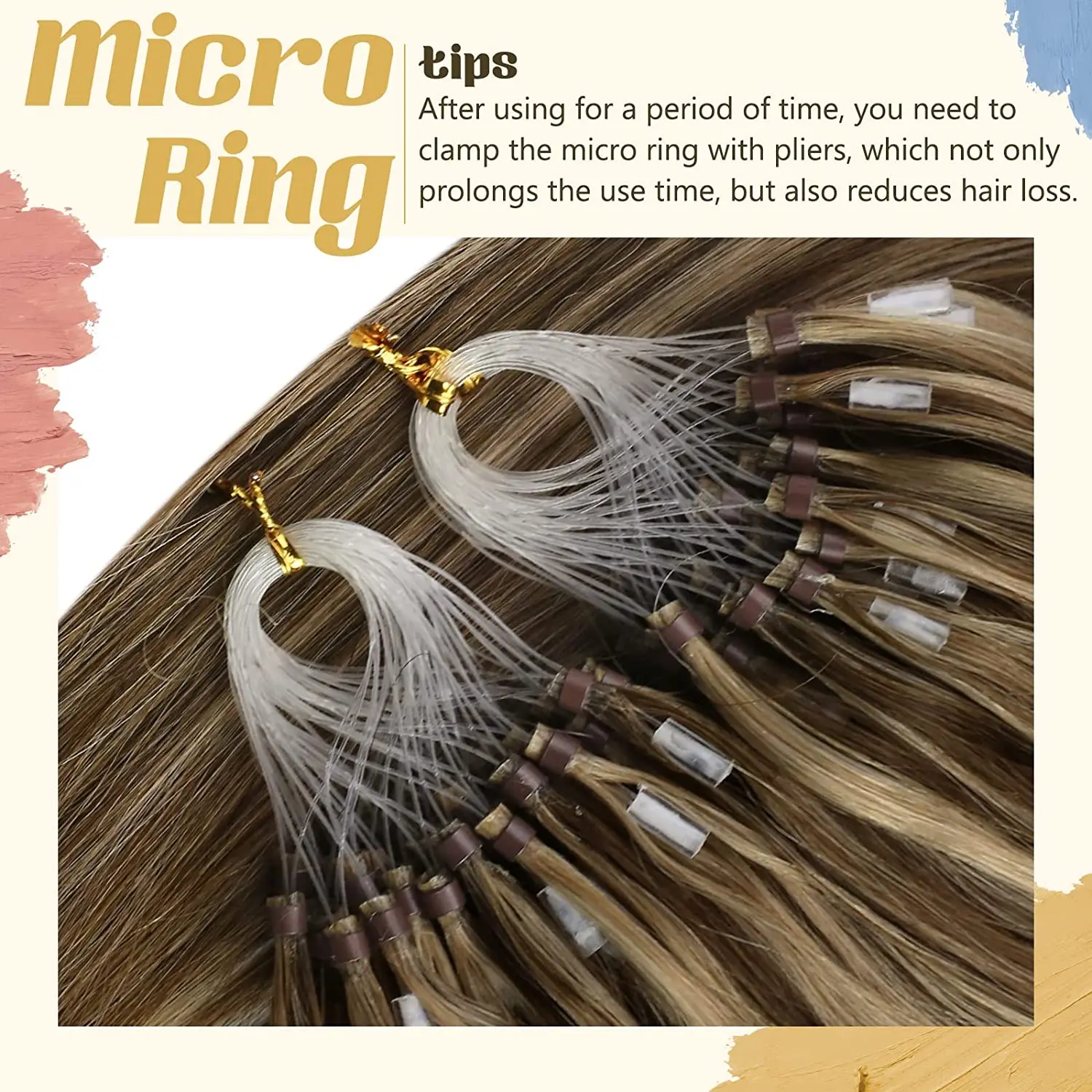 Vesunny remy micro loop наращивание - Фотография_4