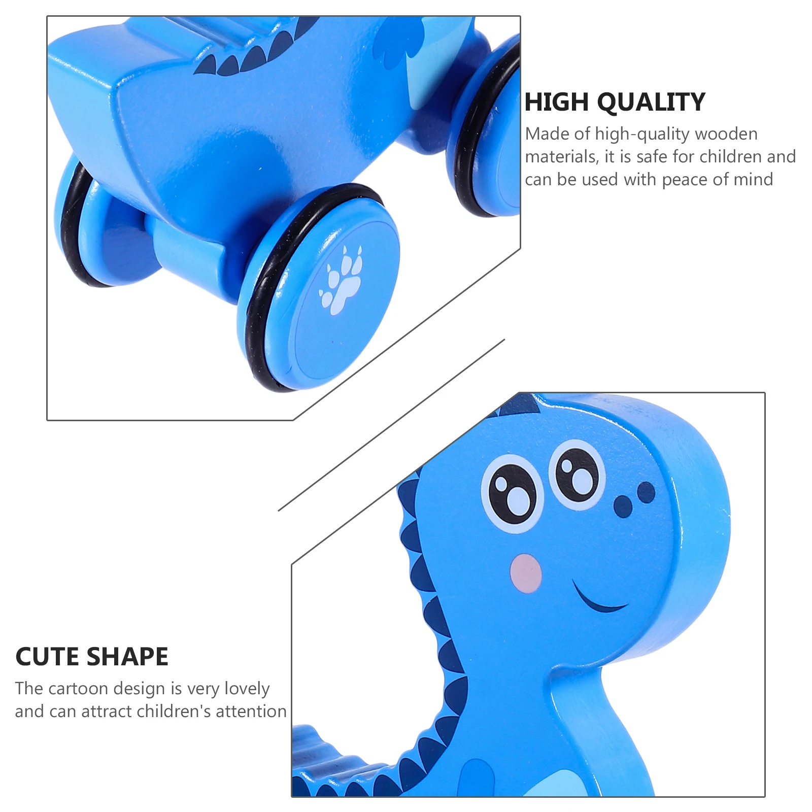 Деревянная игрушка-динозавр - Фотография_6