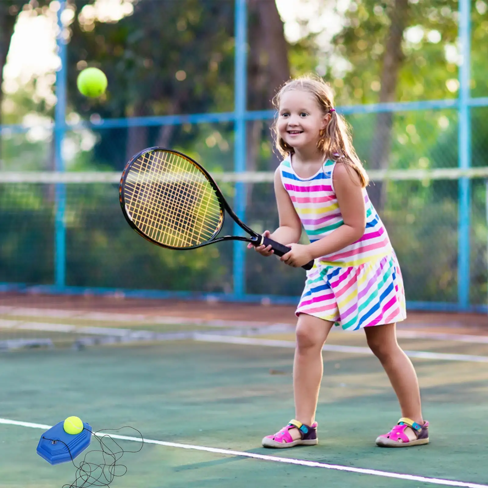 Тренажер для теннисных мячей - Фотография_5