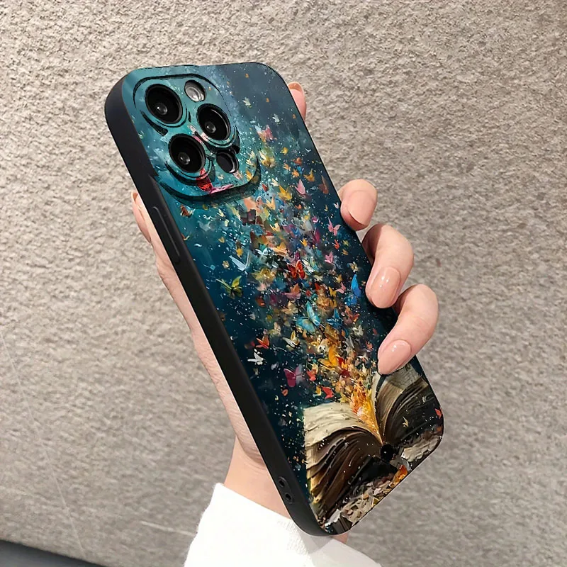 Для xiaomi 13 12 11 lite 5g 15 14 чехол с милой бабочкой и котом - Фотография_3