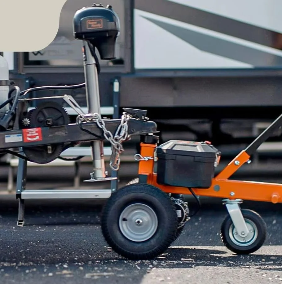 Электрическая тележка для прицепа 2000 кг - Фотография_3