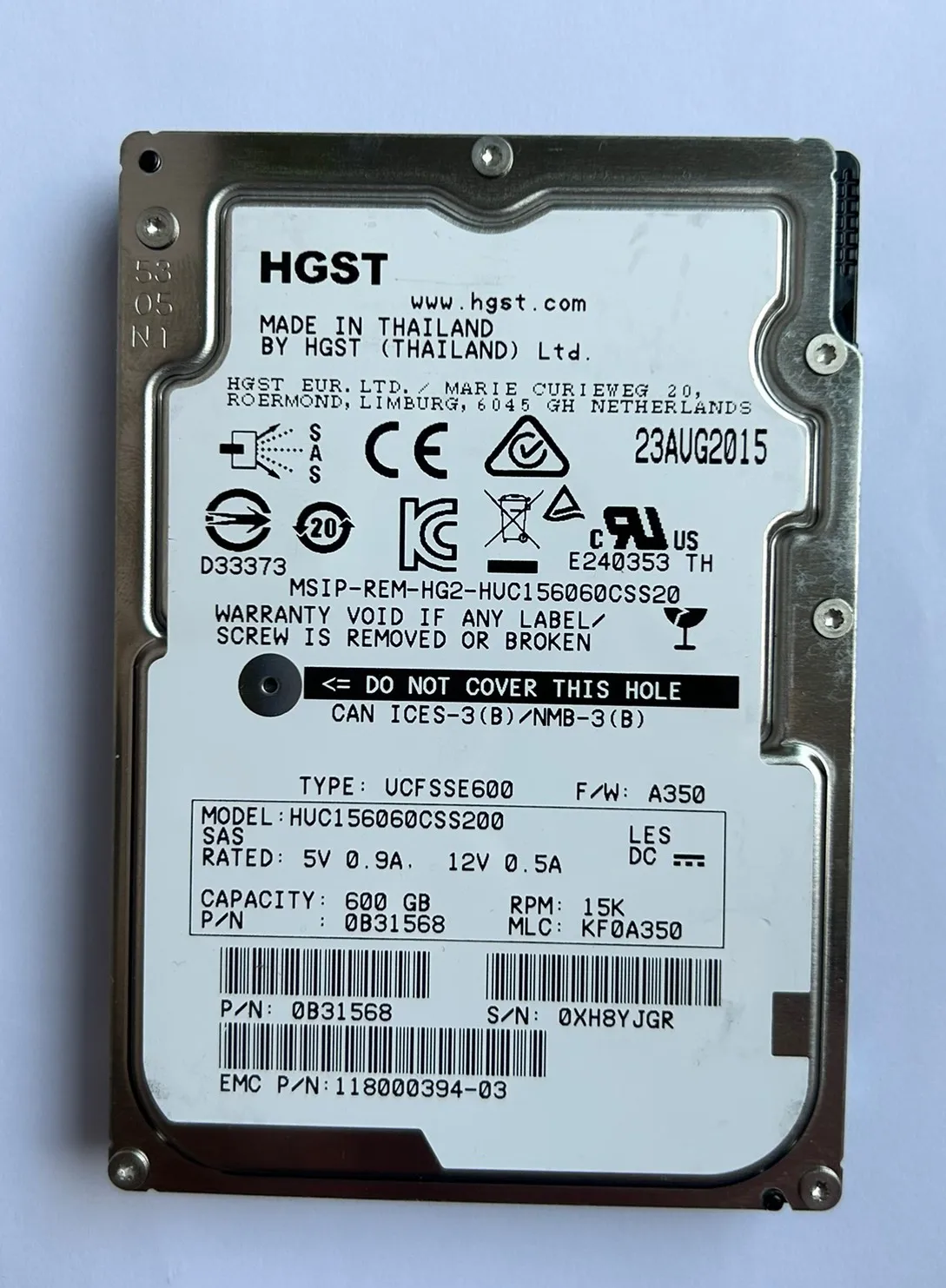 Известный бренд 600g15k 2