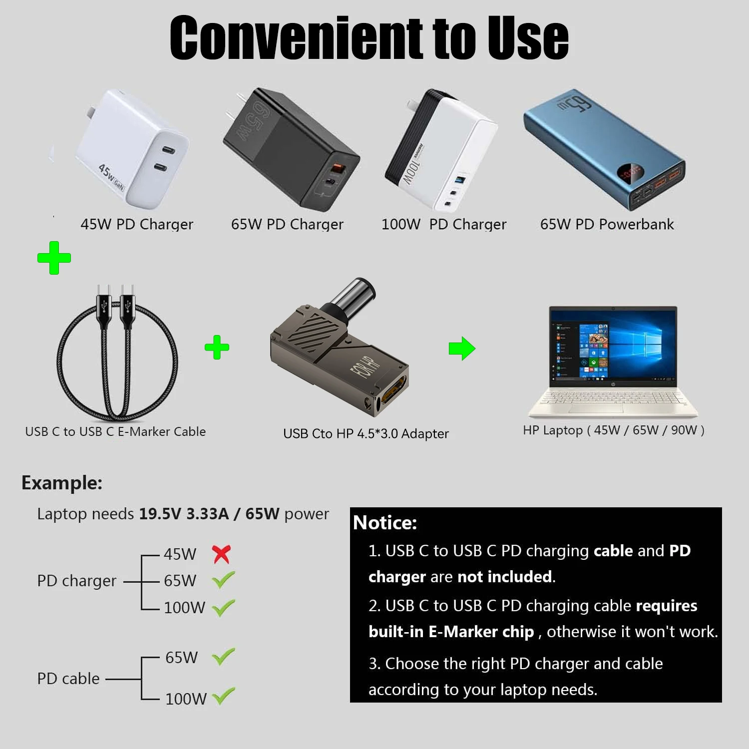 Pd100w type-c to dc plug converter - Фотография_5