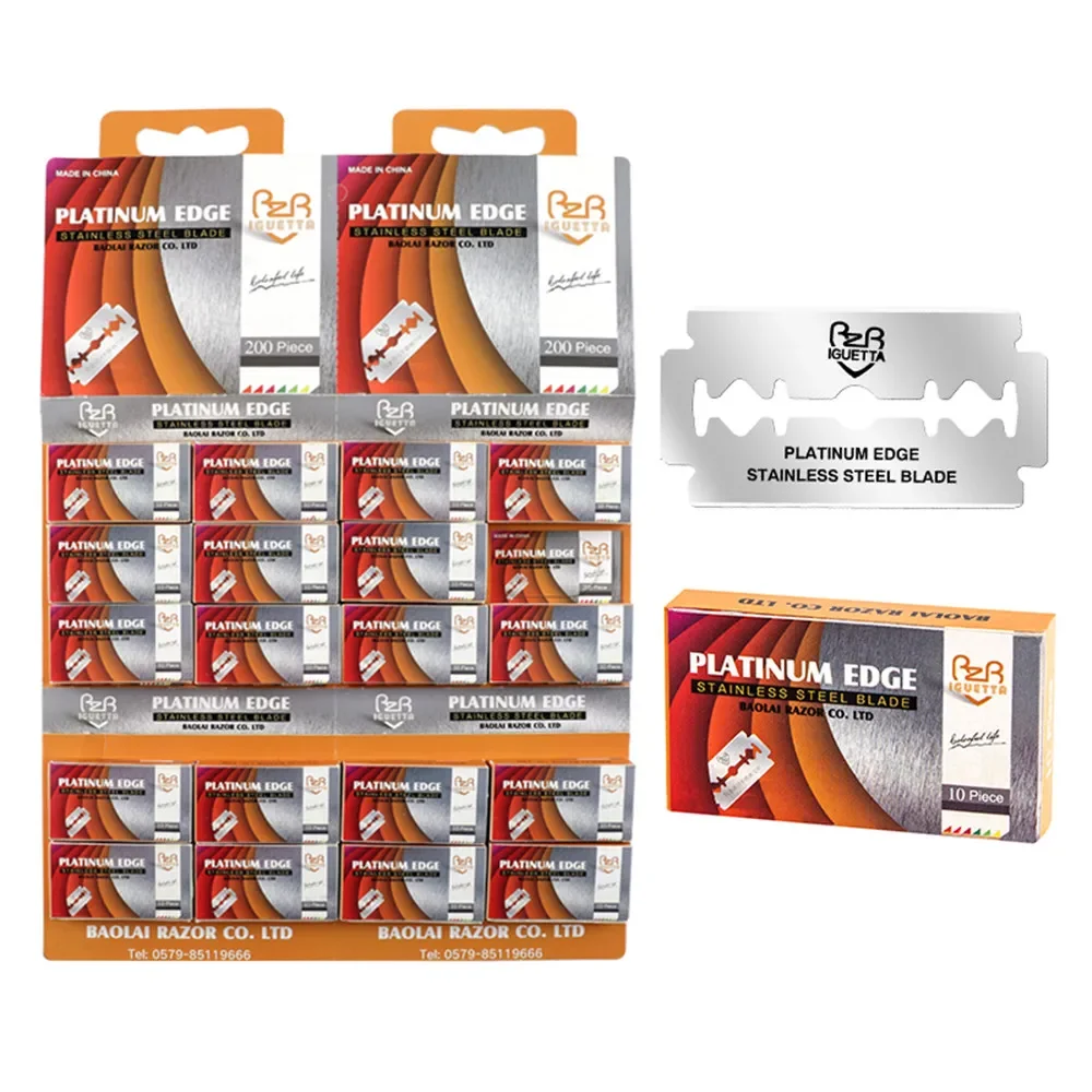 Лезвия для бритвы с двойными лезвиями из нержавеющей стали - Фотография_6