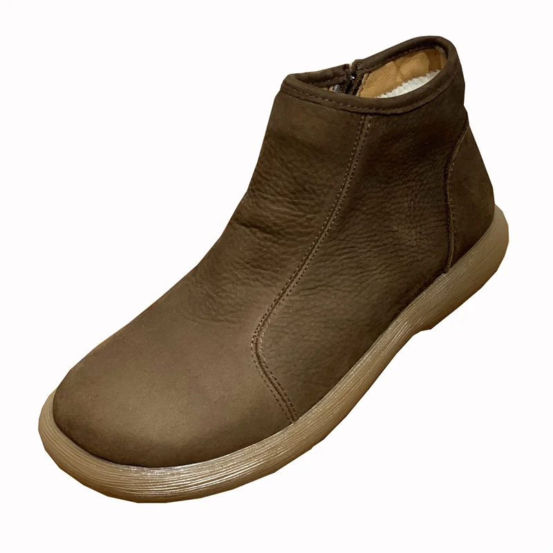 Зимние мужские ботинки из натуральной кожи - Фотография_6