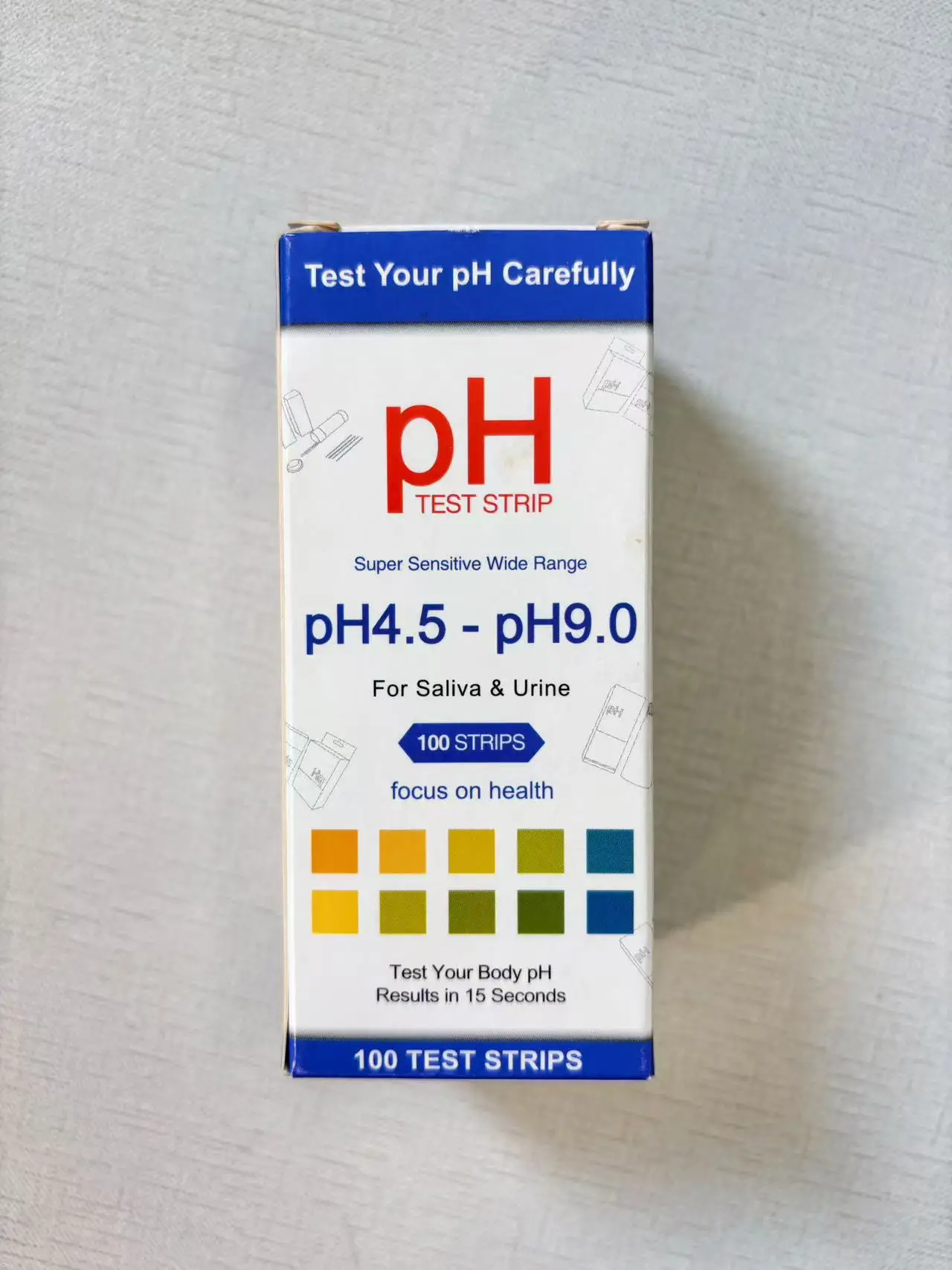 Ph 4,5-9,0 тест-полоски для воды - Фотография_4