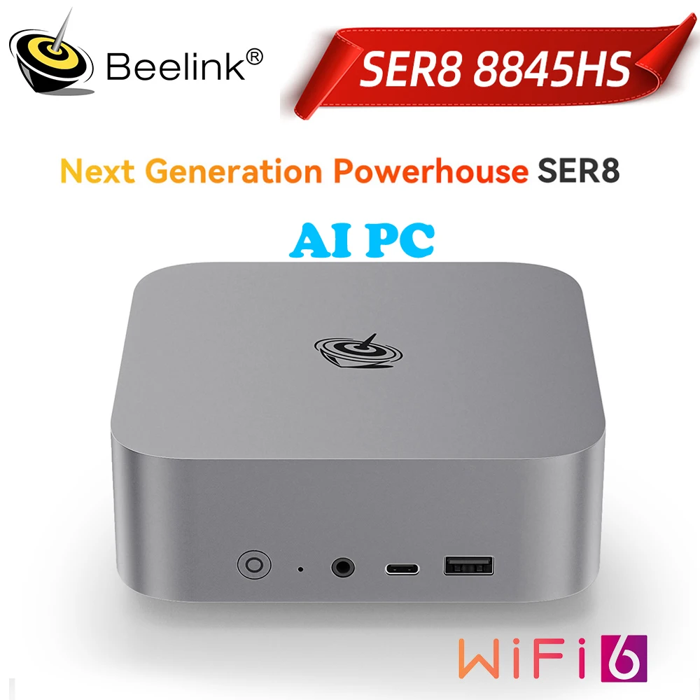 Beelink мини игровой пк ser8 мощный