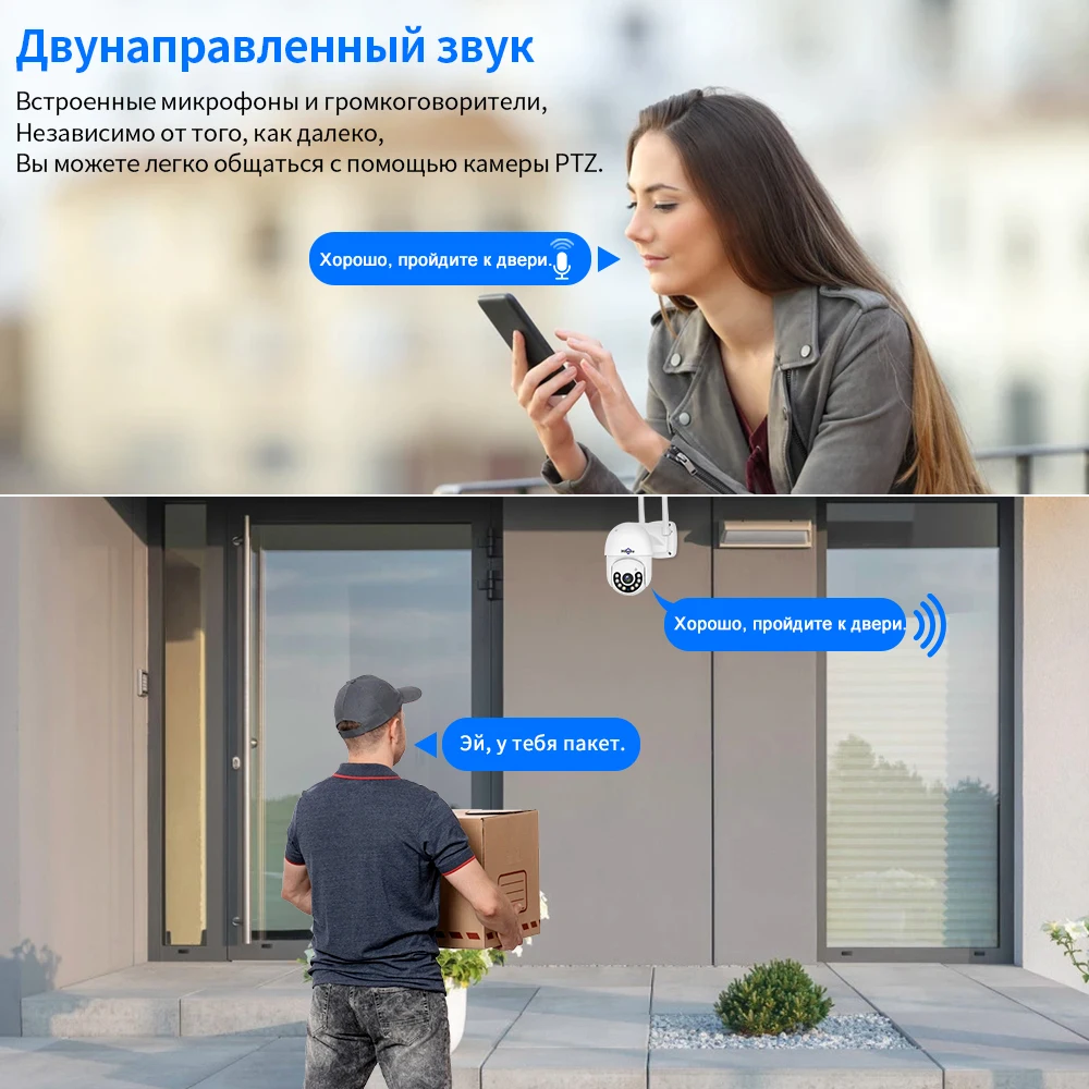 Whd613 3mp ptz камера wifi - Фотография_4