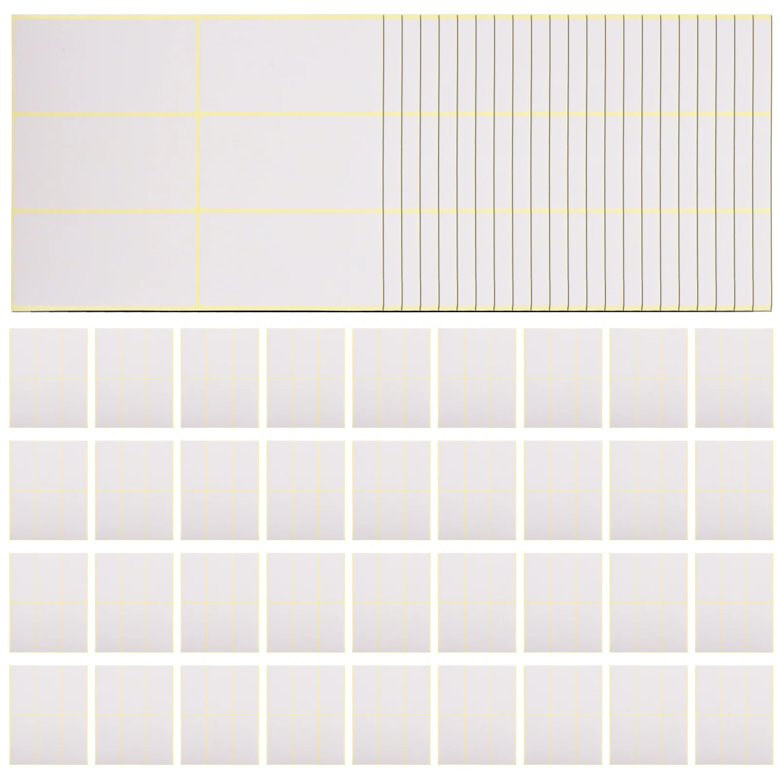 Пустые клейкие этикетки - Фотография_2