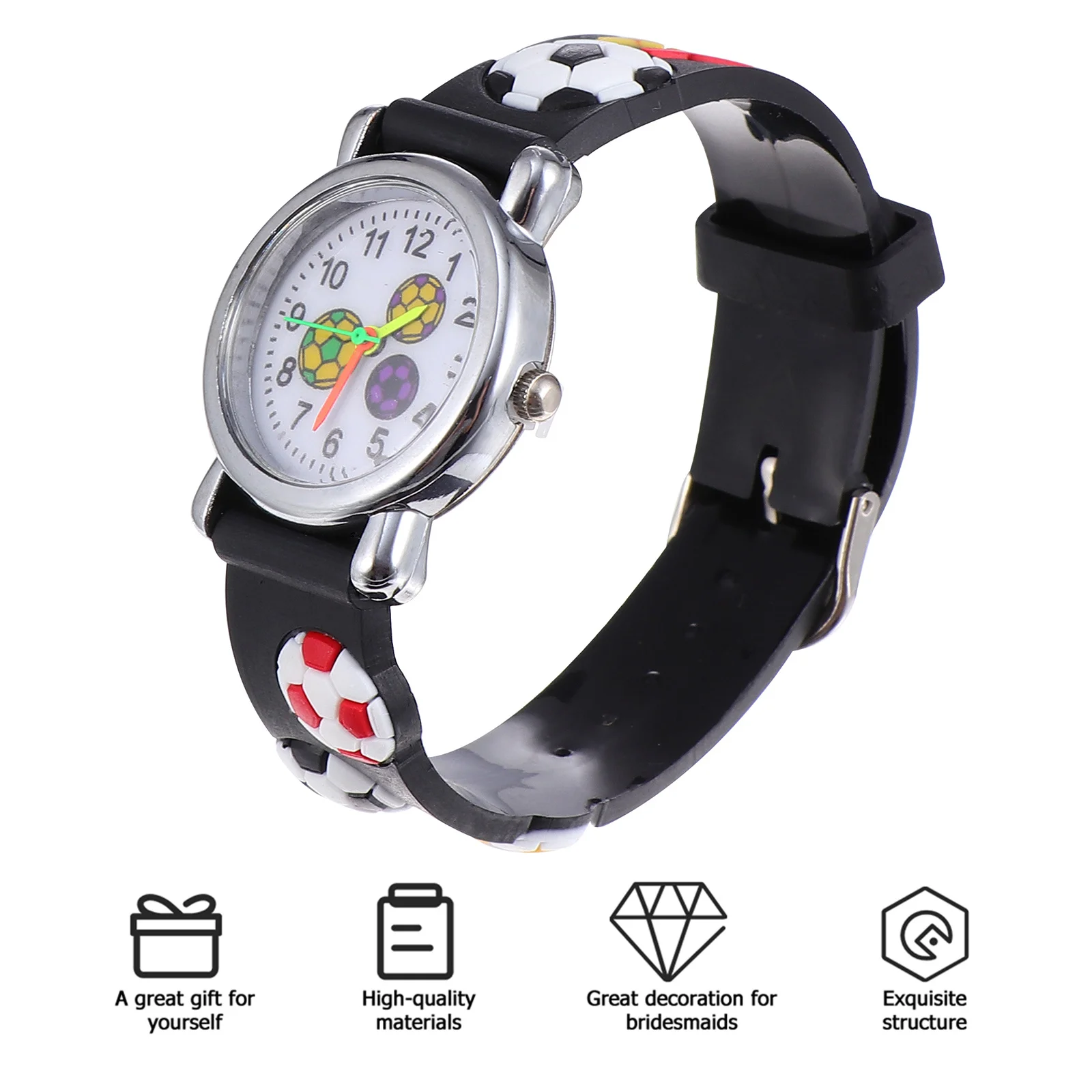 Часы с рисунком футбола - Фотография_2