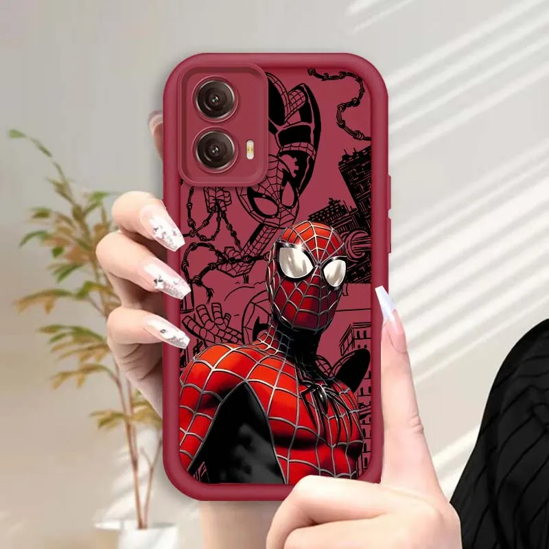 Marvel line spider man для motorola - Фотография_6