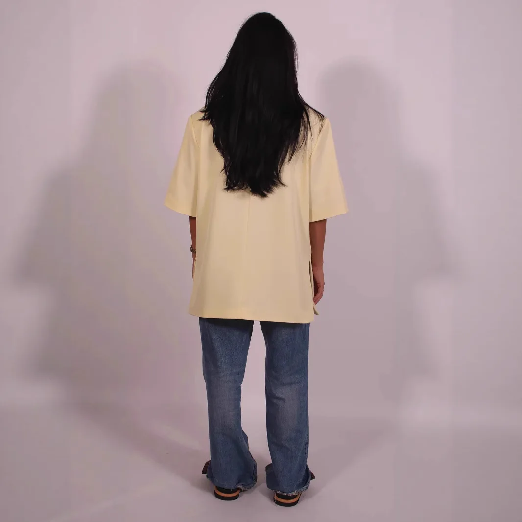 Осень 202, женские блейзеры большого размера с маслом - Фотография_4