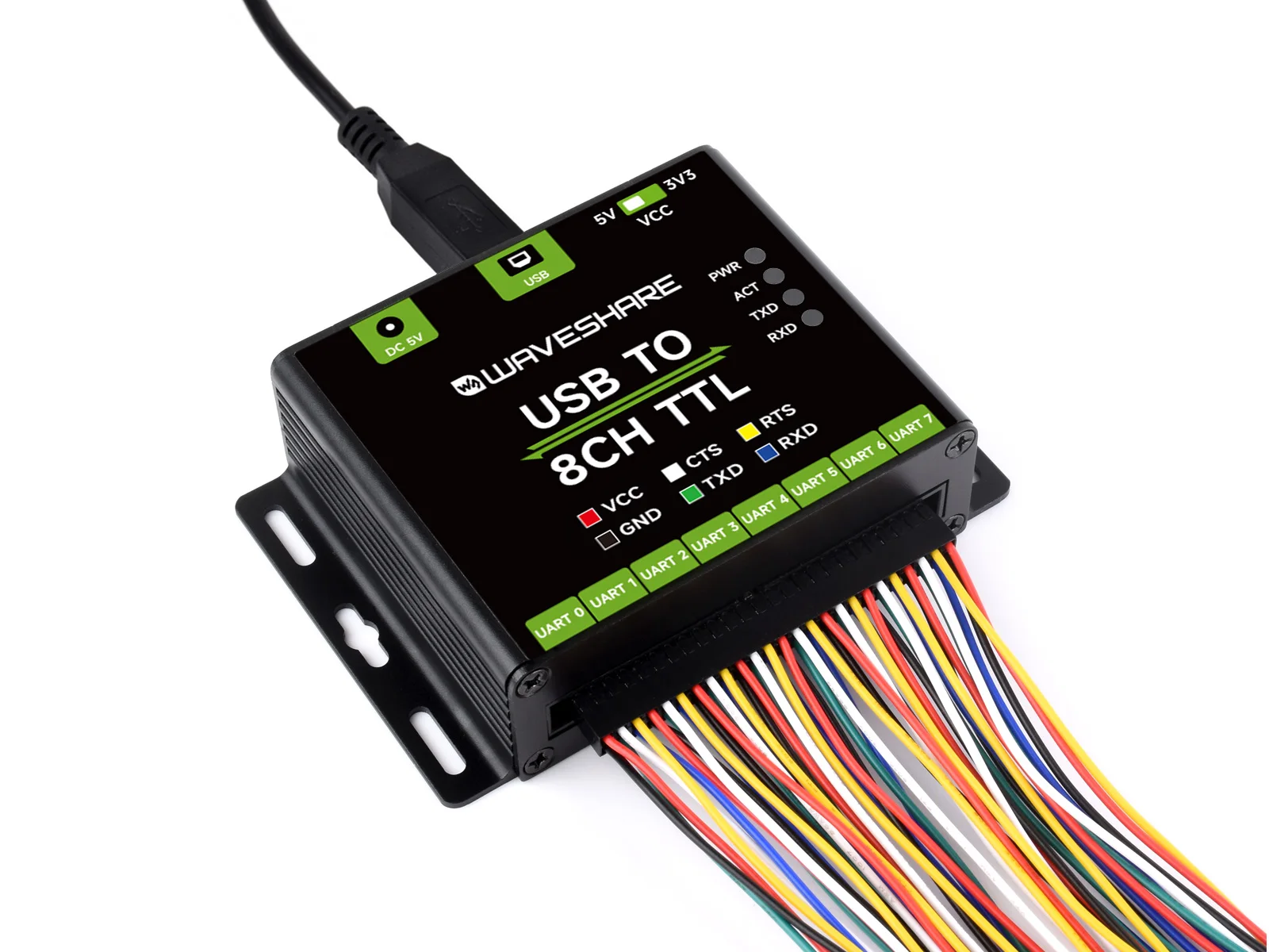 Промышленный преобразователь waveshare usb to 8ch ttl - Фотография_2