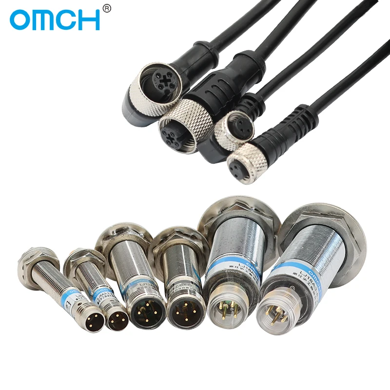Индуктивный датчик приближения omch lj8 lj12 lj18 - Фотография_5