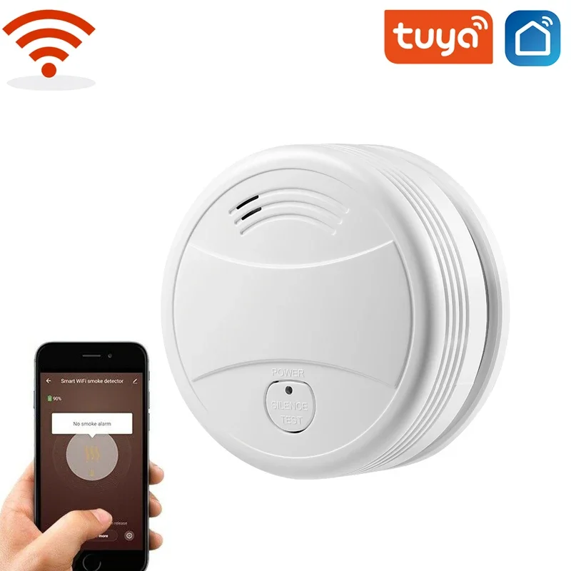 Умный wi-fi детектор дыма tuya - Фотография_2