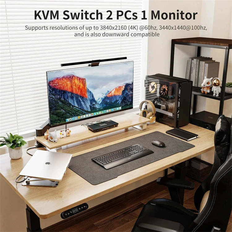 2-портовый kvm-переключатель usb 2 - Фотография_3