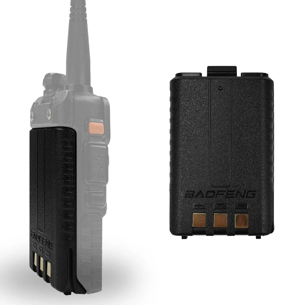 Оригинальная аккумуляторная батарея baofeng uv-5r 1800 мач 7 - Фотография_5