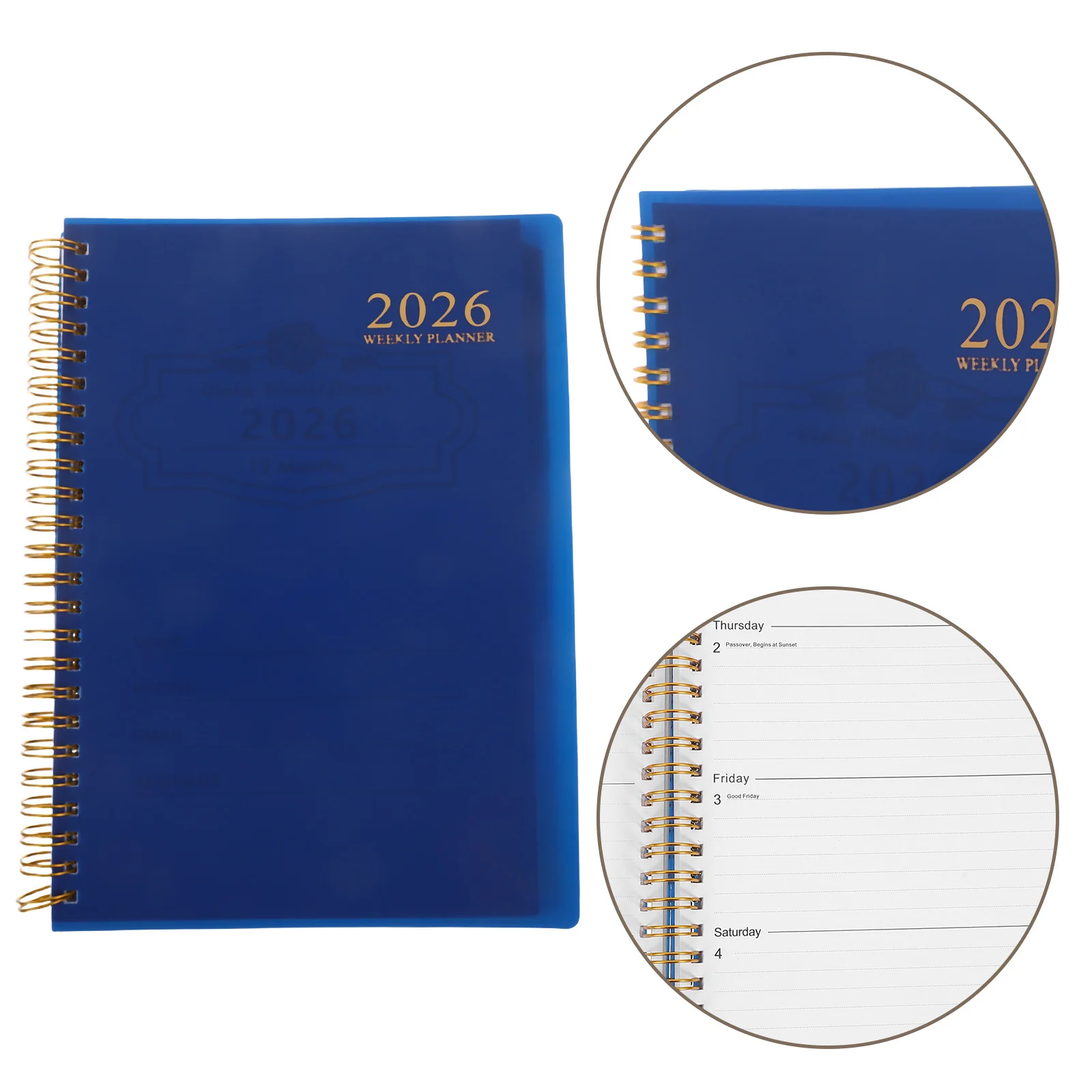 A5 2026, ежемесячный еженедельный ежедневник