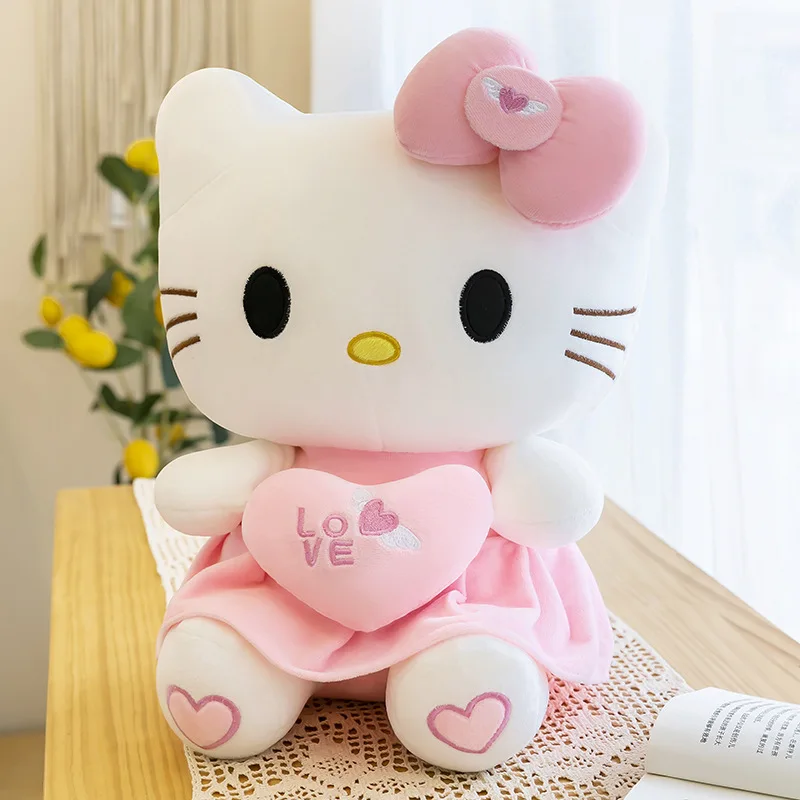 Sanrio hello kitty розовые плюшевые - Фотография_3