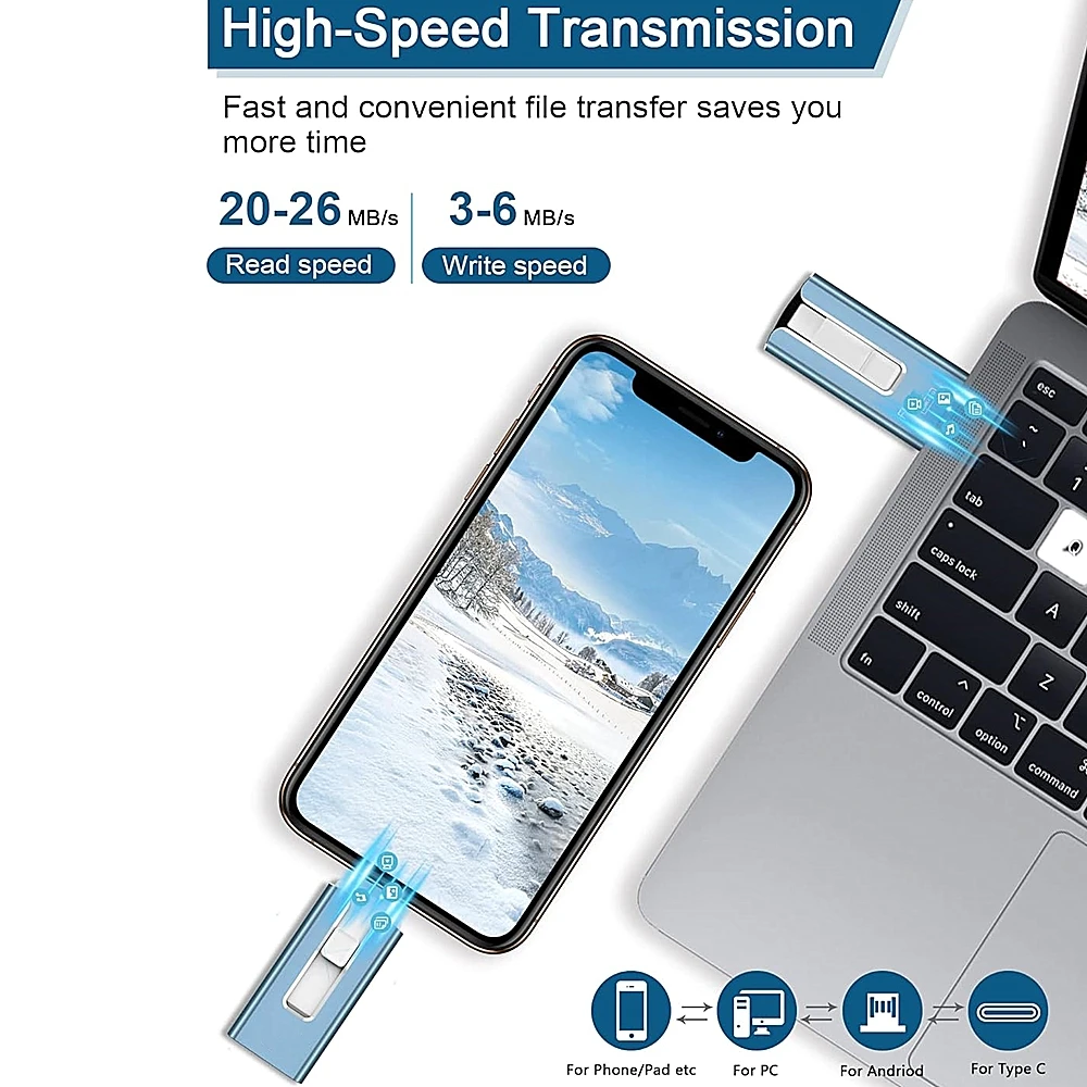 Флэш-накопитель для iphone usb 3 - Фотография_2