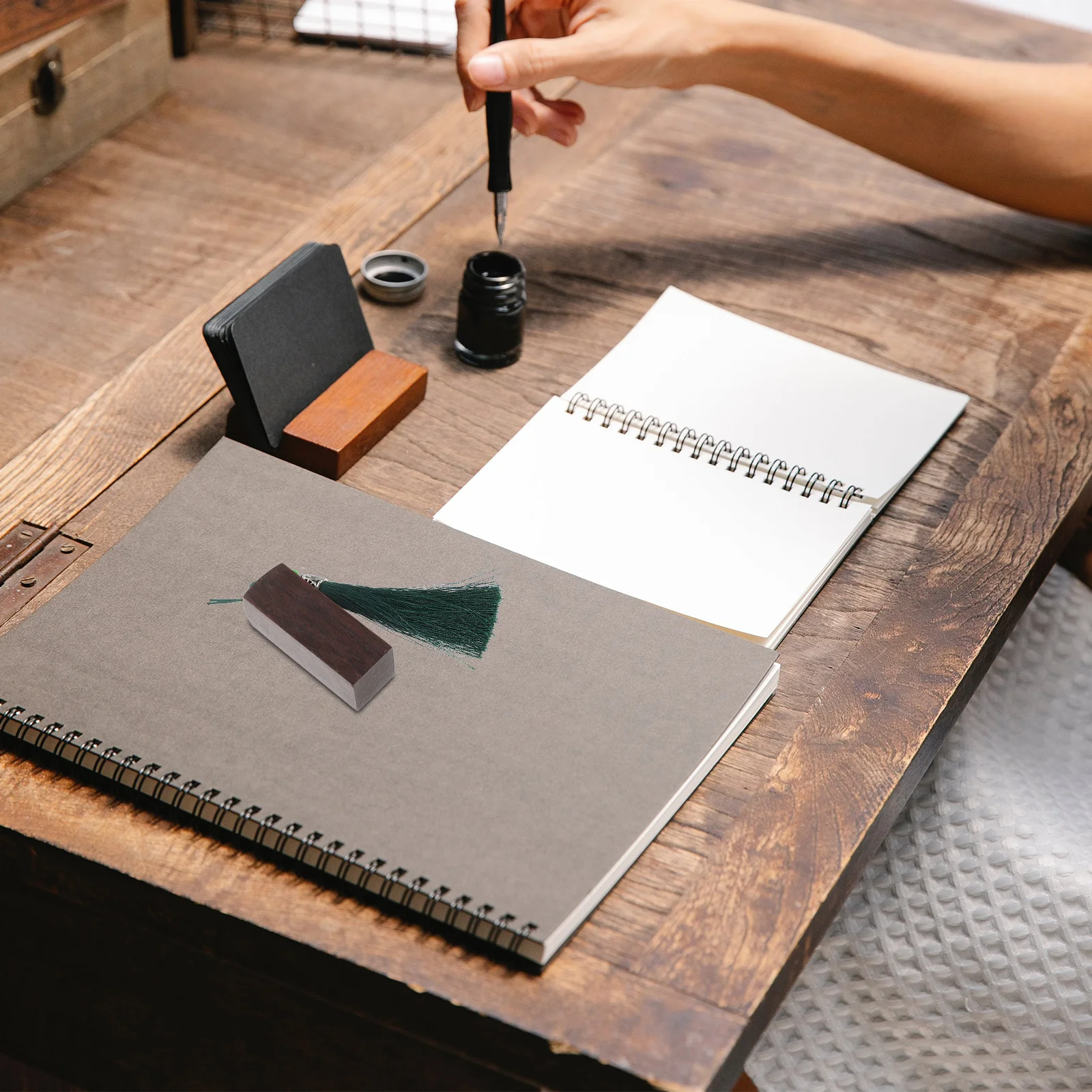 Натуральный деревянный штамп для резьбы - Фотография_5