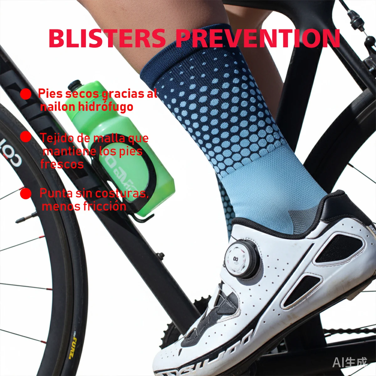 Велосипедные носки для мужчин и женщин - Фотография_3