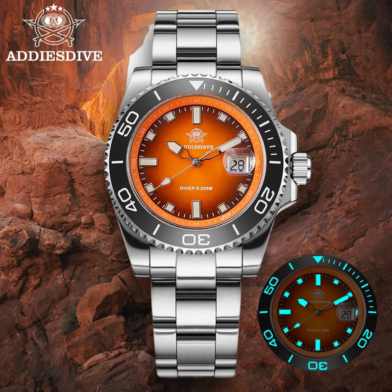 Addiesdive 41 мм лучший бренд спортивные - Фотография_4