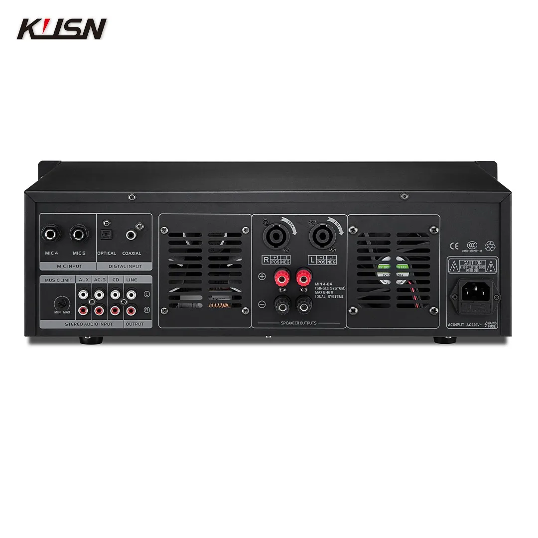 Профессиональный цифровой усилитель мощности для караоке - Фотография_4